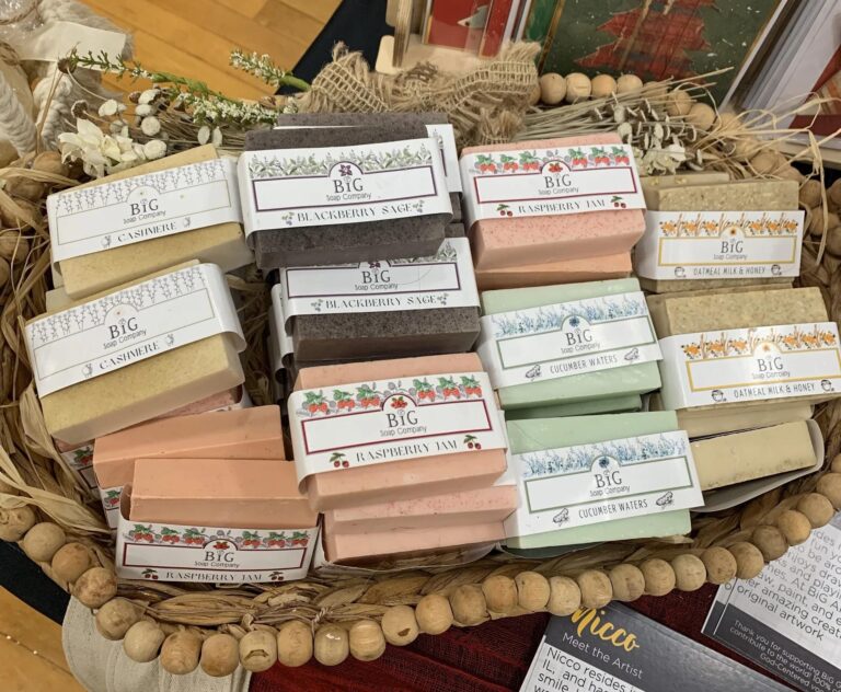 Soap bars made by the Citizens